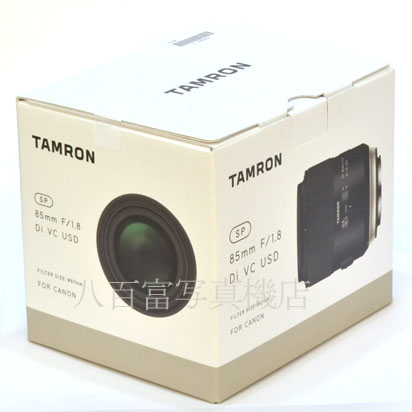 【中古】 タムロン SP 85mm F1.8 Di VC USD キヤノンEOS用 TAMRON 中古交換レンズ 43703