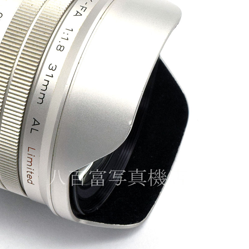 【中古】 SMC ペンタックス FA 31mm F1.8 Limited シルバー PENTAX 中古交換レンズ 52130