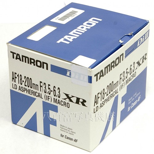【中古】 タムロン AF 18-200mm F3.5-6.3 XR DiII キャノンEOS用 A14 TAMRON 中古レンズ 21773