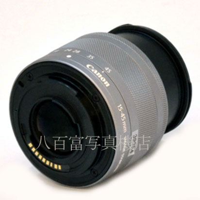 【中古】 キヤノン EF-M15-45mm F3.5-6.3 IS STM シルバー Canon 中古交換レンズ 39254