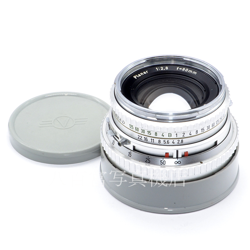 【中古】 ツァイス Planar C 80mm F2.8 クローム ハッセル用 CarlZeiss プラナー 中古交換レンズ 53592