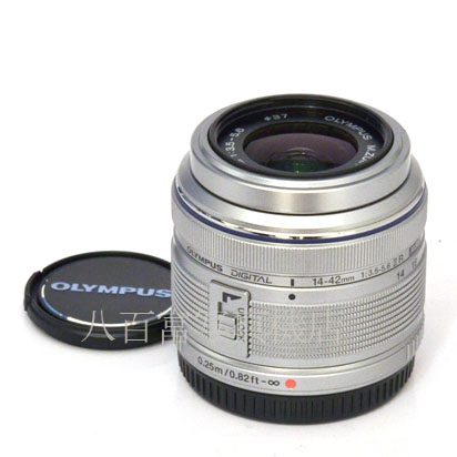 【中古】 オリンパス M.ZUIKO DIGITAL 14-42mm F3.5-5.6 II R MSC シルバー OLYMPUS 中古交換レンズ 43134