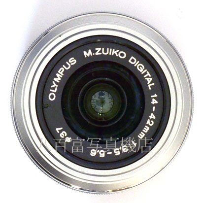 【中古】 オリンパス M.ZUIKO DIGITAL 14-42mm F3.5-5.6 II R MSC シルバー OLYMPUS 中古交換レンズ 43134