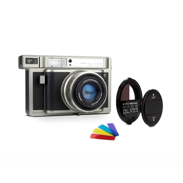 ロモグラフィー Lomo'Instant Wide Glass Black / li950black / フィルムカメラ / Lomography