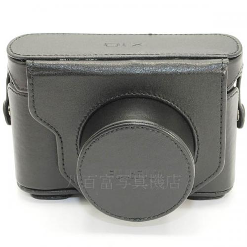 【中古】 未使用品 FUJIFILM カメラケース FinePix X10用 レザー LC-X10