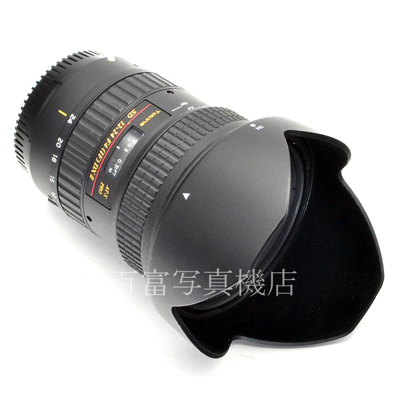 【中古】 トキナー AT-X 12-24mm F4 II PRO DX キャップEOS用 Tokina 中古交換レンズ 56344