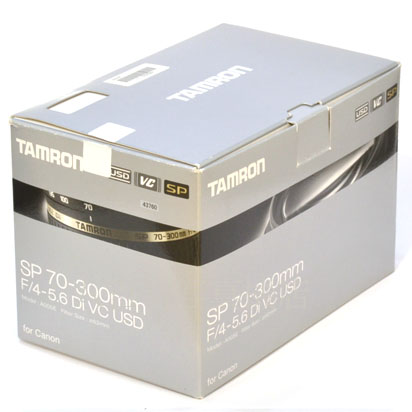 【中古】 タムロン SP 70-300mm F4-5.6 Di VC USD A005E キヤノンEOS用 TAMRON 中古交換レンズ 43760