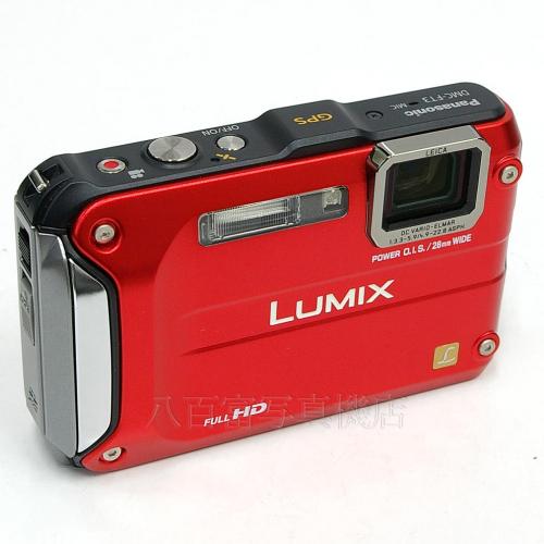 中古デジタルカメラ パナソニック ルミックス DMC-FT3 スパーキーレッド Lumix Panasonic  16549