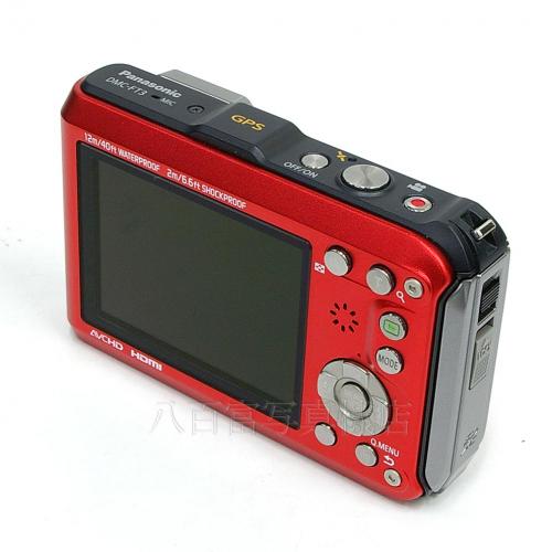 中古デジタルカメラ パナソニック ルミックス DMC-FT3 スパーキーレッド Lumix Panasonic  16549