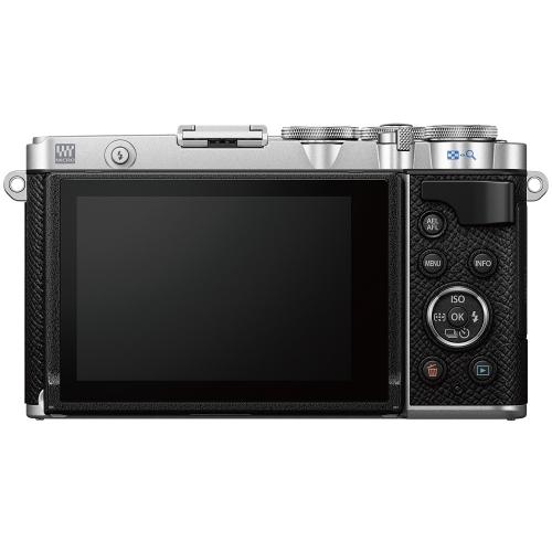 《予約商品》 オリンパス PEN E-P7 ボディ [シルバー] OLYMPUS ミラーレス一眼カメラ-背面