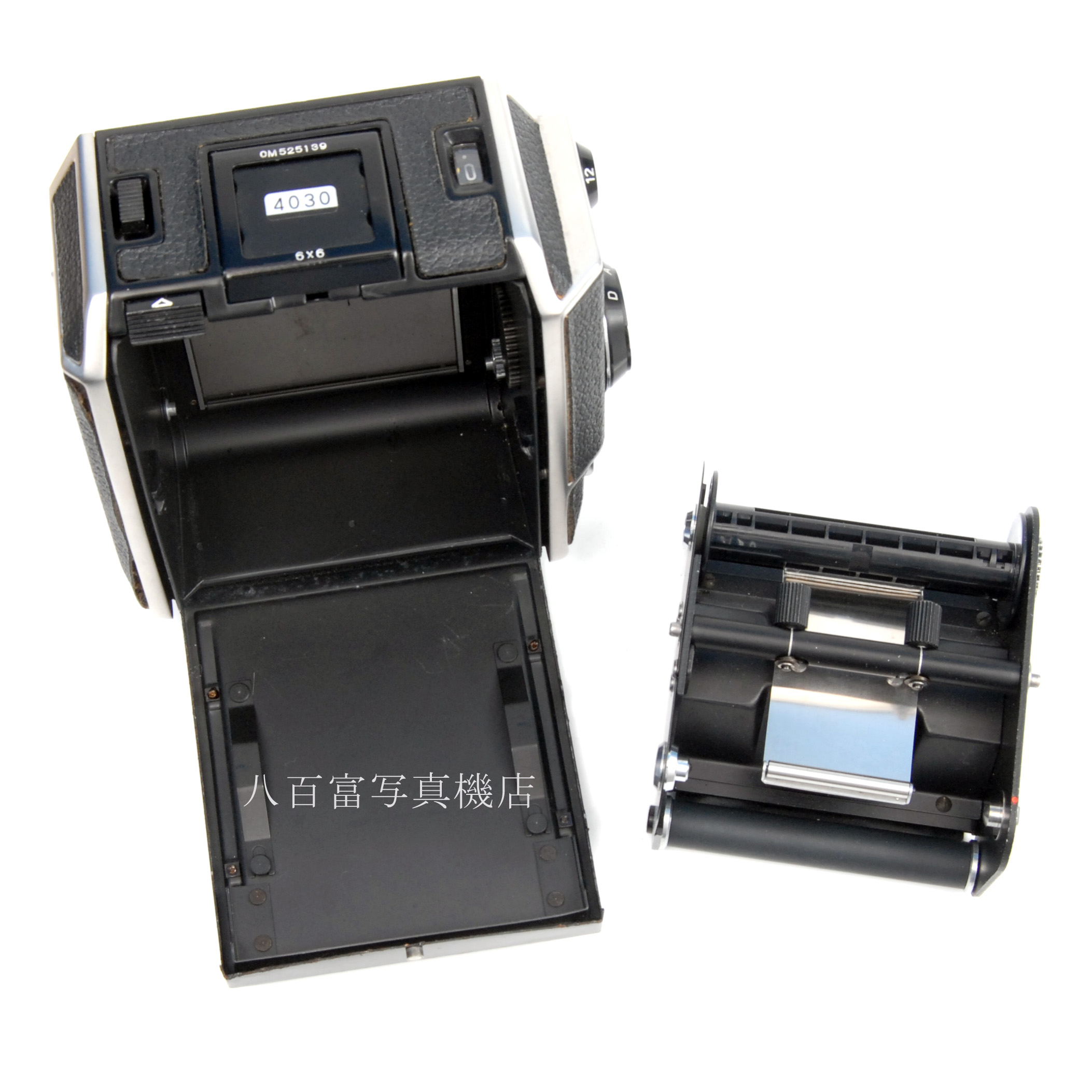 【中古】 ブロニカ EC用 6X6 フイルムｰバック マガジン シルバー BRONICA FILM-BAGAZINE 中古アクセサリー K4030