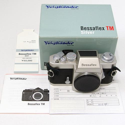 中古 フォクトレンダー BESSAFLEX TM シルバー ボディ ベッサフレックス