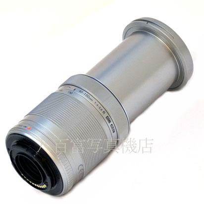 【中古】 オリンパス M.ZUIKO DIGITAL ED 40-150mm F4-5.6 R マイクロフォーサーズ用 シルバー OLYMPUS M.ズイコー 中古レンズ 43783