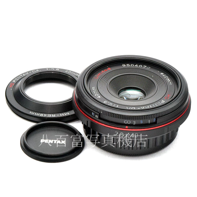 【中古】 SMC ペンタックス HD DA 40mm F2.8 AL Limited ブラック PENTAX 中古レンズ 52224