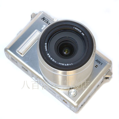 【中古】 ニコン Nikon1 AW1 防水ズームレンズキット シルバー 中古デジタルカメラ 43722