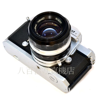 【中古】 ニコン ニコマート New FTN ボディ 50mm F1.4 セット シルバー Nikon nikomat 中古フイルムカメラ K3541