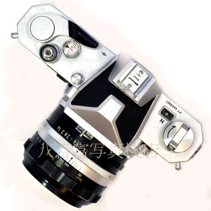【中古】 ニコン ニコマート New FTN ボディ 50mm F1.4 セット シルバー Nikon nikomat 中古フイルムカメラ K3541