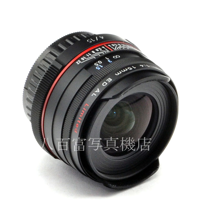 【中古】 ペンタックス HD PENTAX DA 15mm F4 ED AL Limited ブラック PENTAX 中古交換レンズ 54236