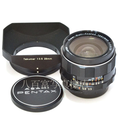 【中古】 アサヒ SMC TAKUMAR 28mm F3.5 SMCタクマー 中古交換レンズ 43830