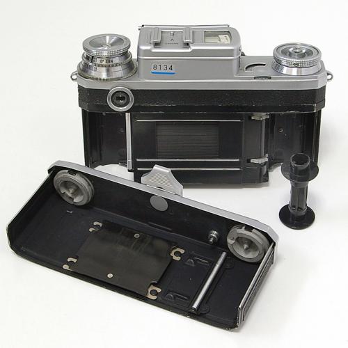 【美品】Kiev フィルムカメラ 50mm f2/35mmf2.8 KIEV III (CONTAX) CAMERA WITH JUPITER 8M 50mm f/2 LENS c