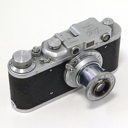 中古 フェド FED ZORKI 1948 Industar-22 50mm F3.5(沈胴式) セット