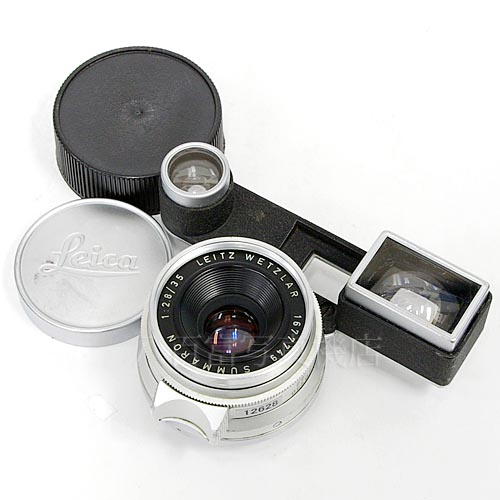 【中古】 ライカ SUMMARON 35mm F2.8 Leica　眼鏡付 Mマウント Leitz　12628