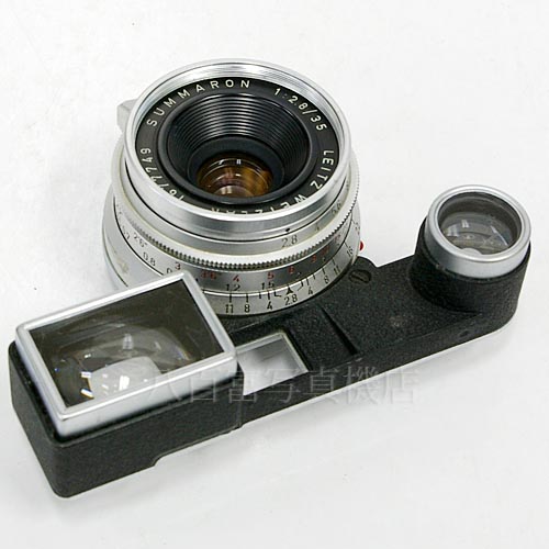 【中古】 ライカ SUMMARON 35mm F2.8 Leica　眼鏡付 Mマウント Leitz　12628