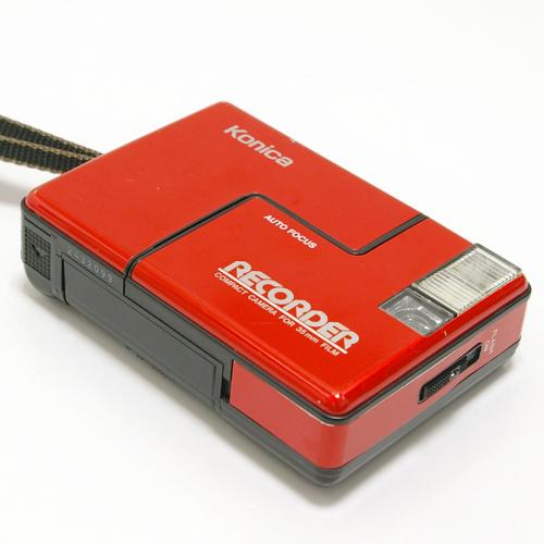 中古 コニカ レコーダー レッド / Konica RECORDER 【中古カメラ】