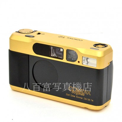 【中古】 コンタックス T2 60周年記念モデル ゴールド CONTAX 中古フイルムカメラ 47988｜カメラのことなら八百富写真機店