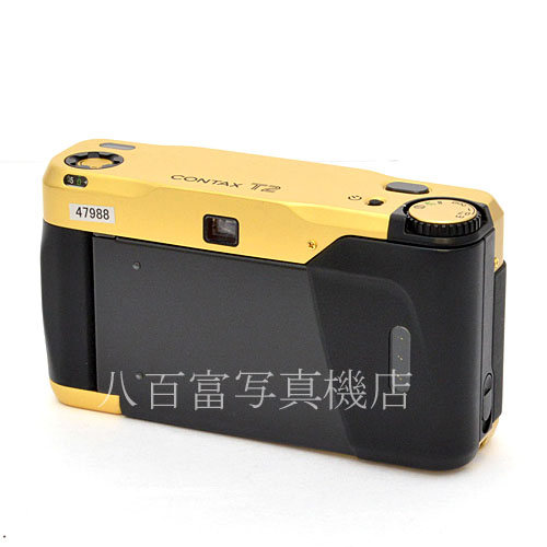 販売済み 【中古】 コンタックス T2 60周年記念モデル ゴールド CONTAX 中古フイルムカメラ 47988