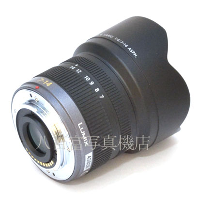 【中古】 パナソニック LUMIX G VARIO 7-14mm F4 ASPH. H-F007014 Panasonic 中古交換レンズ 43828