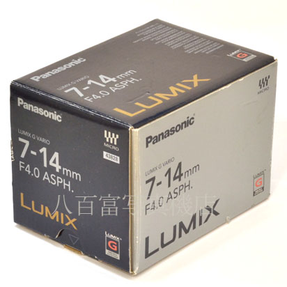 【中古】 パナソニック LUMIX G VARIO 7-14mm F4 ASPH. H-F007014 Panasonic 中古交換レンズ 43828