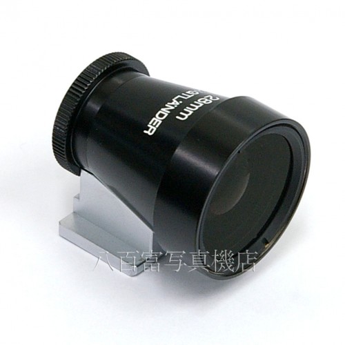 【中古】 フォクトレンダー 28mm View Finder M ブラック ビューファインダー Voigtlander 中古アクセサリー 22041