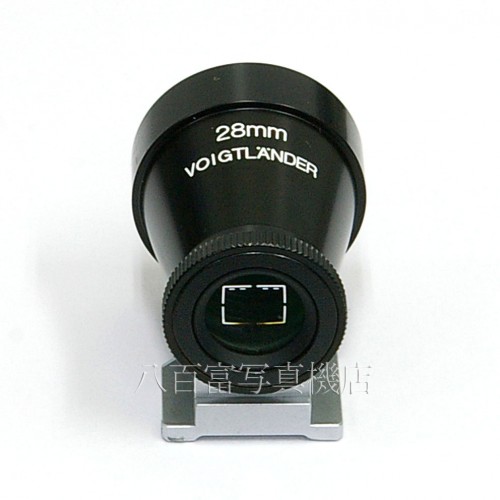 【中古】 フォクトレンダー 28mm View Finder M ブラック ビューファインダー Voigtlander 中古アクセサリー 22041