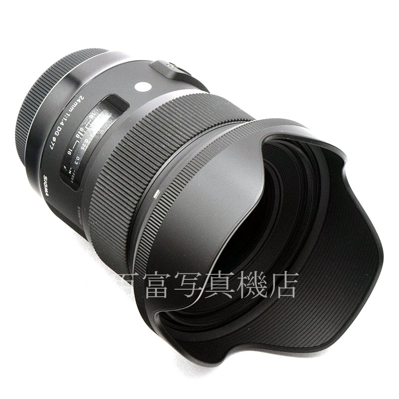 【中古】 シグマ 24mm F1.4 DG HSM  Art シグマSA用 SIGMA 中古交換レンズ 52320