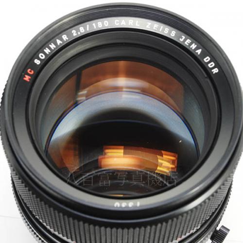 中古レンズ ツァイス JENA DDR MC Sonnar 180mm F2.8 ペンタコンSix用