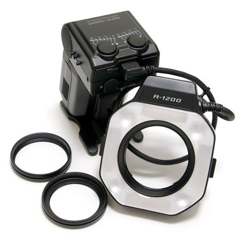 レアDimage DT1 マクロフラッシュMFC-1000＋R1200 CF付 レア