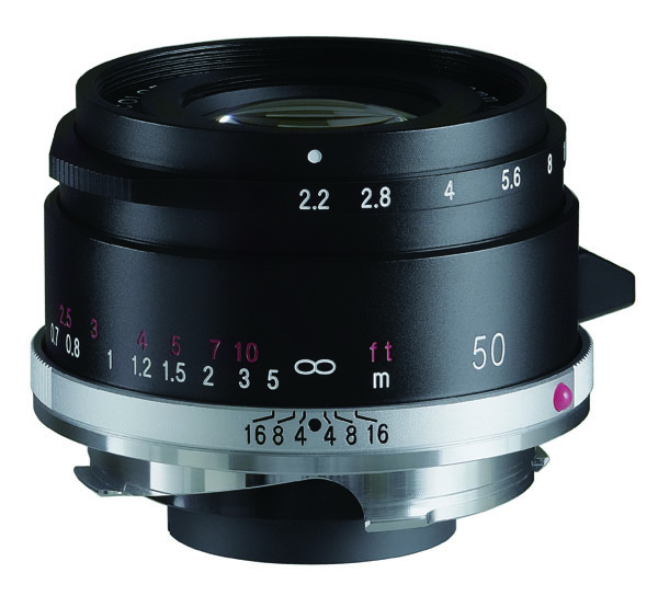 VM-Mount / フォクトレンダー Voigtlander カラースコパー COLOR-SKOPAR 50mm F2.2 VM ブラック / 標準レンズ / ライカMマウント互換 VMマウント