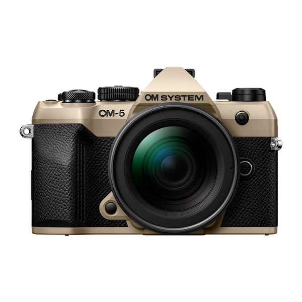 《新製品予約》 OM SYSTEM OM-5 Mark II 12-45mm PRO レンズキット / サンドベージュ / ミラーレス一眼カメラ