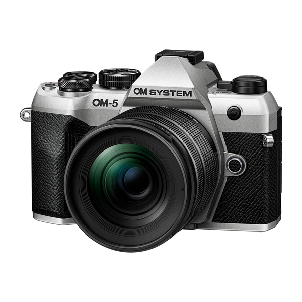 《新製品予約》 OM SYSTEM OM-5 Mark II 12-45mm PRO レンズキット / シルバー / ミラーレス一眼カメラ
