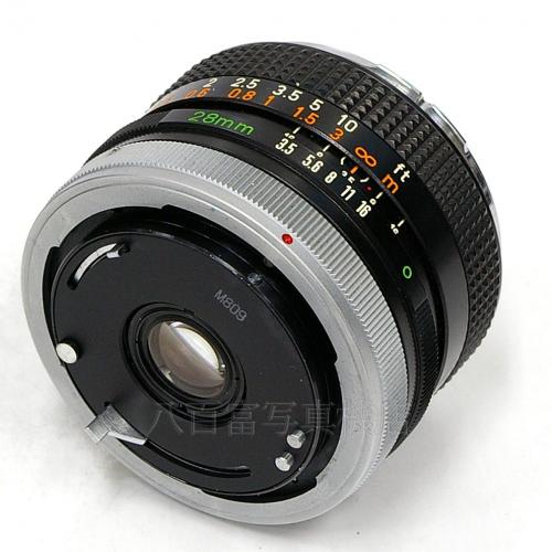 中古レンズ キャノン FD 28mm F3.5 Canon  Canon　4500