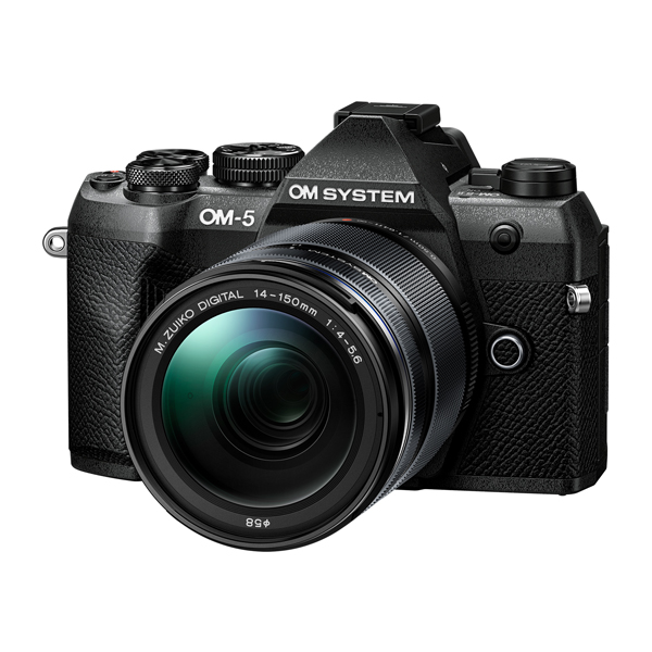 《新製品予約》 OM SYSTEM OM-5 Mark II 14-150mm II レンズキット / ブラック / ミラーレス一眼カメラ