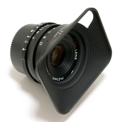 中古 リコー GR LENS 21mm F3.5 ライカLマウント ブラック RICOH 【中古レンズ】