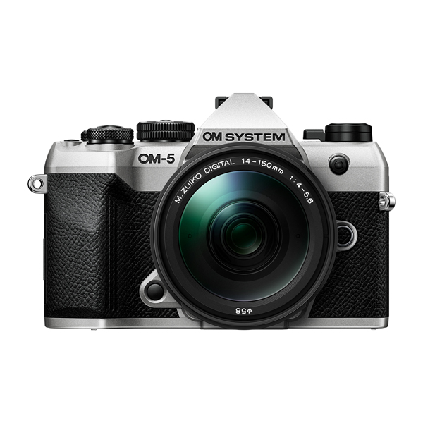 《新製品予約》 OM SYSTEM OM-5 Mark II 14-150mm II レンズキット / シルバー / ミラーレス一眼カメラ