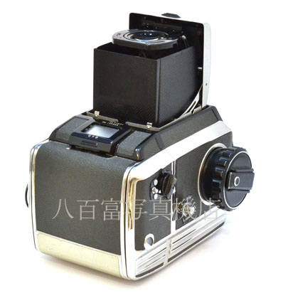 【中古】 ゼンザ ブロニカ S2 シルバー (C) Nikkor 75mm F2.8 セット 後期 ZENZA BRONICA 中古フイルムカメラ 42410
