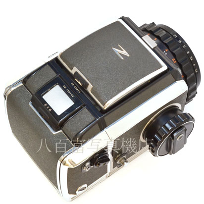 【中古】 ゼンザ ブロニカ S2 シルバー (C) Nikkor 75mm F2.8 セット 後期 ZENZA BRONICA 中古フイルムカメラ 42410