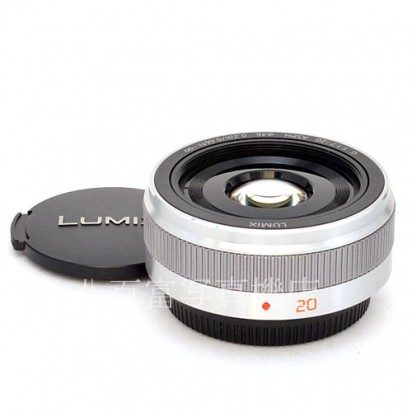 【中古】 パナソニック LUMIX G 20mm F1.7 II ASPH シルバー Panasonic 中古交換レンズ 48088