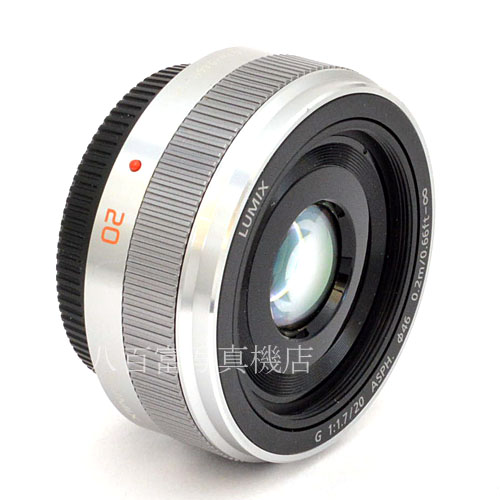 【中古】 パナソニック LUMIX G 20mm F1.7 II ASPH シルバー Panasonic 中古交換レンズ 48088