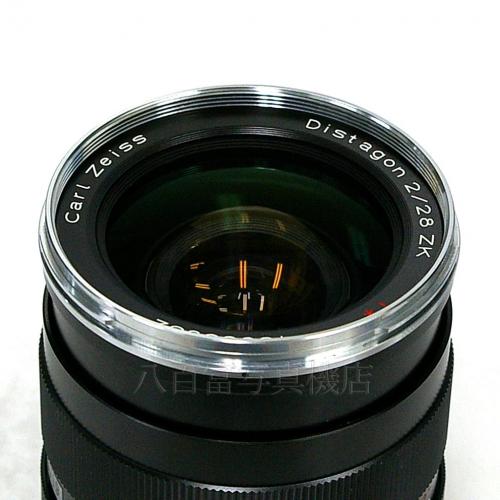 中古レンズ カールツァイス Distagon T* 28mm F2 ZK ペンタックスKA用 CarlZeiss 16719