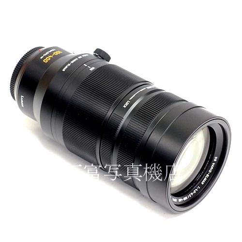 【中古】 パナソニック LEICA DG バリオエルマー 100-400mm F4.0-6.3 ASPH. POWER O.I.S. MFT用 H-RS100400　中古レンズ 36800